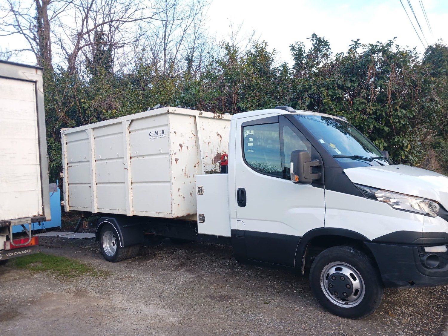 Camion benne Isère Débarras pour enlèvement